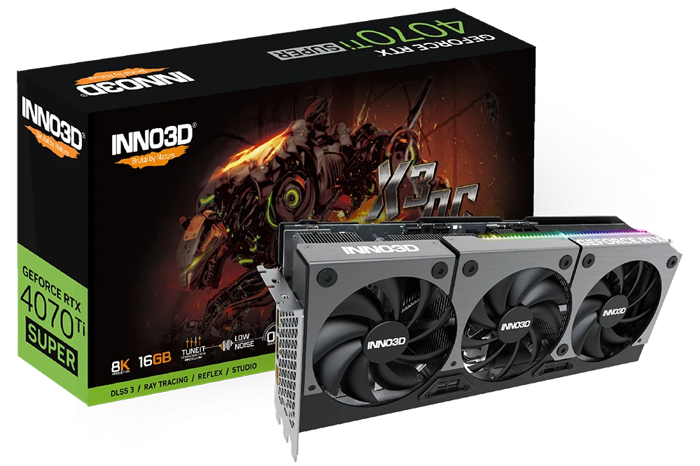 INNO3D GeForce RTX 4070 Ti SUPER X3 OC